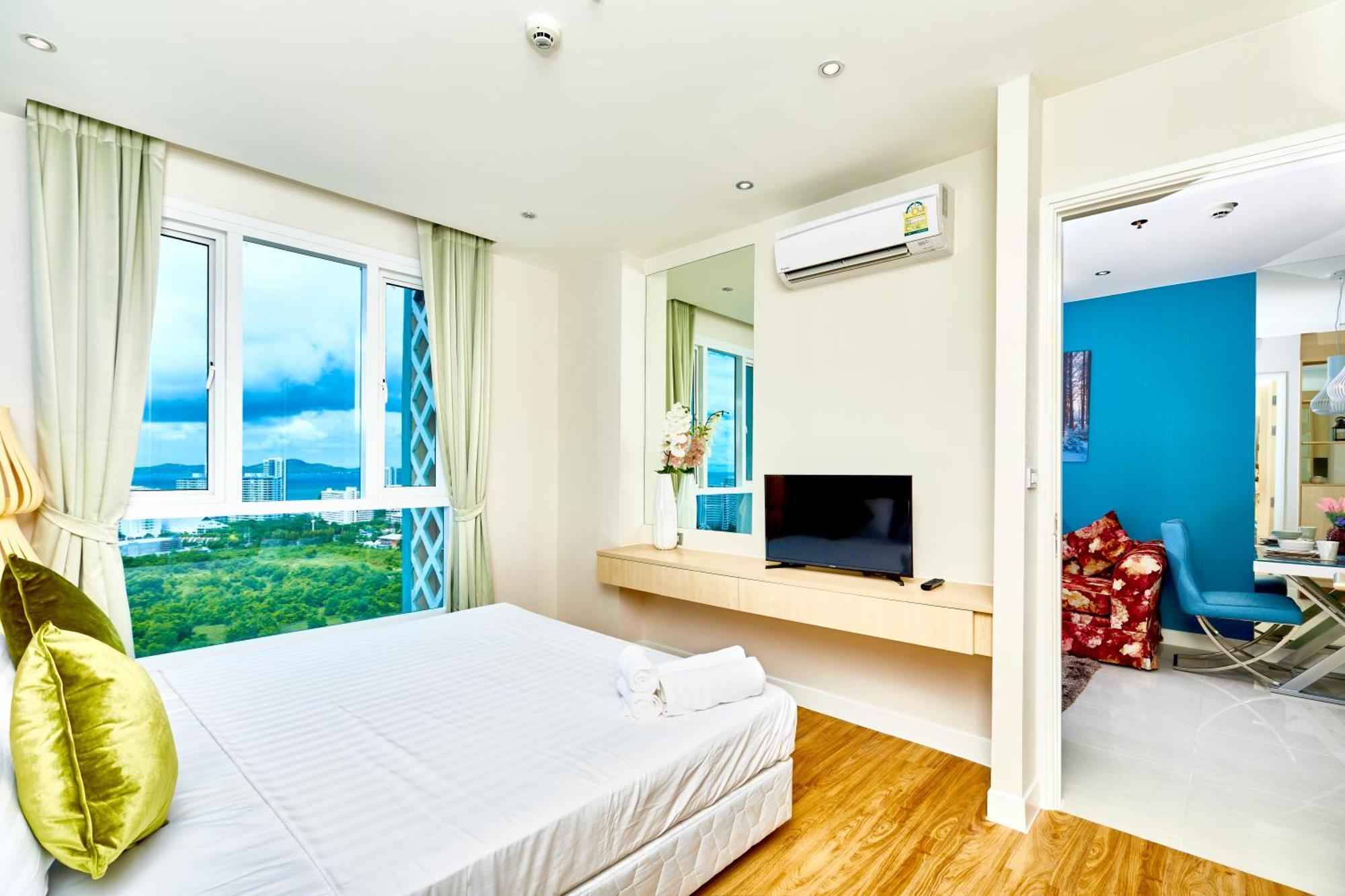 Grande Carribean L Family Stay L Pattaya L Luxury Views & Comfort 部屋 写真